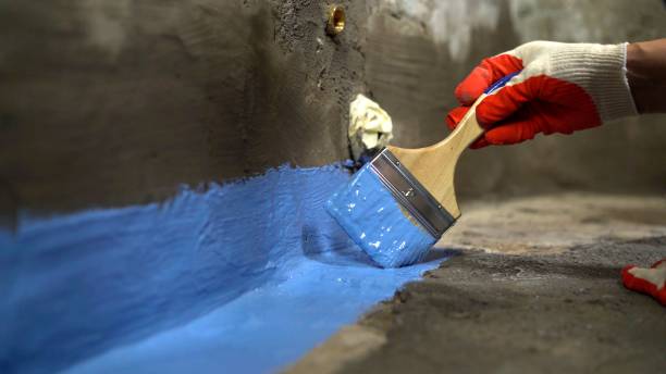 SJ Waterproofing Pros commercial waterproofing team near Lancaster, KY